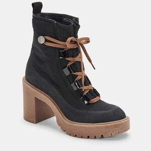 Black and Tan Women's Ankle Boots